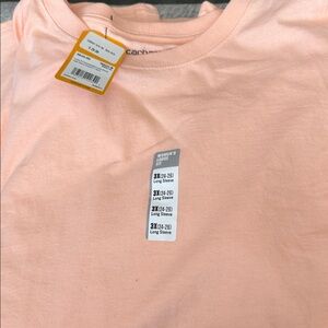 Carhartt Women's Soft Peach Long Sleeve Tee